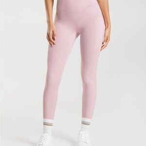 NWT GYMSHARK WHITNEY WHITNEY EVERYDAY POCKET LEGGINGS - petal pink size medium